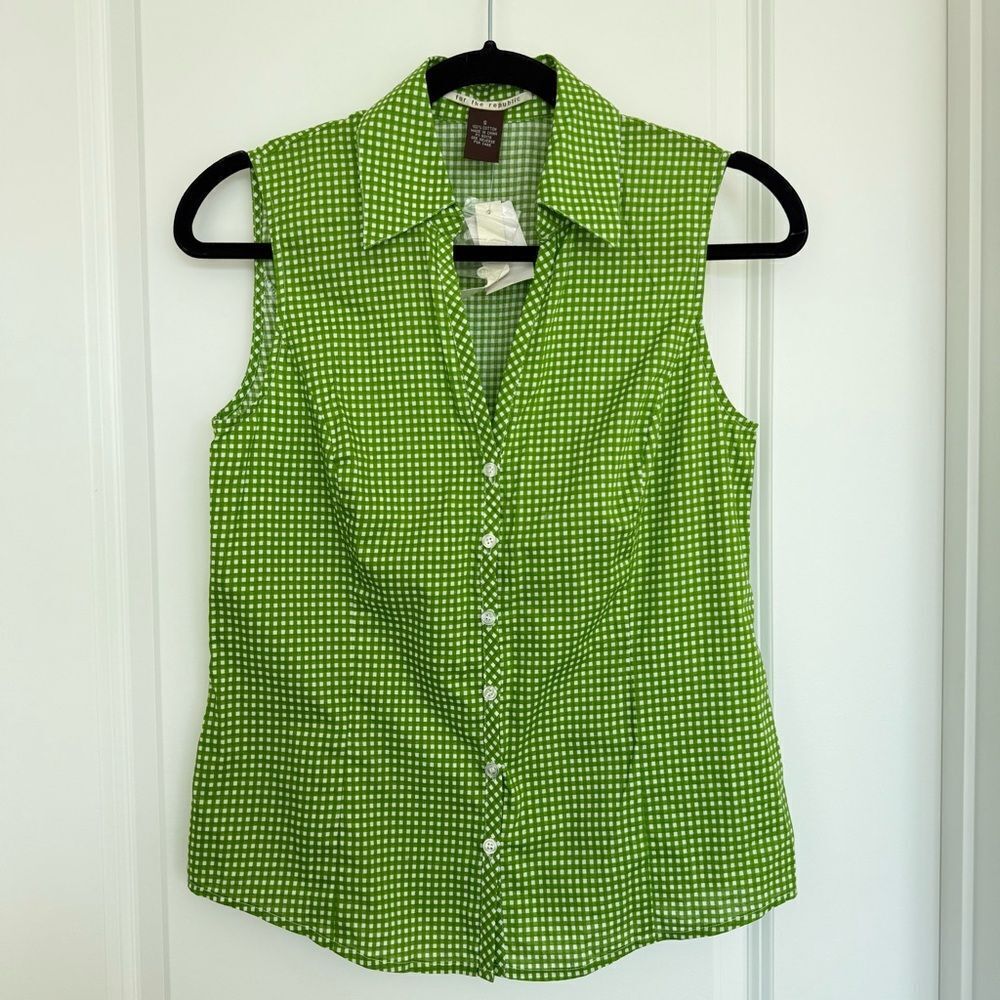 FOR THE REPUBLIC | Gingham green